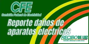 Reporte daños de aparatos electricos